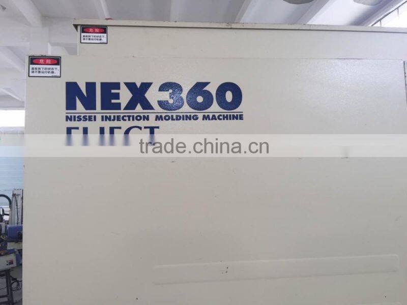 used japanese Nissei plastic injection molding machine 360T, 110T, 80T, 50T