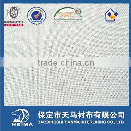 shirt collar interlining 3040 for shirts fusible interlining