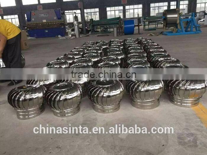 Stainless steel no power roof ventilation fan made in China