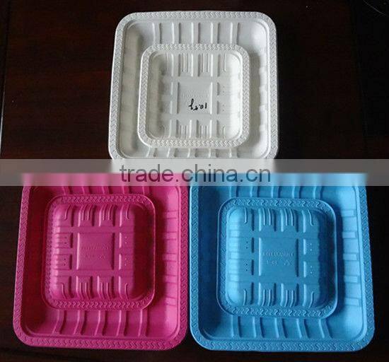 eco-friendly starch-based disposable plastic plate:XYFD-0901