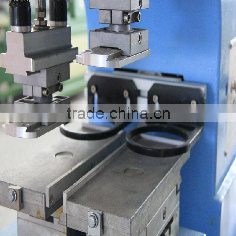 Double head Sealed Cup Single pad printer Automatic pad printing machine LC-PM1-100/2T