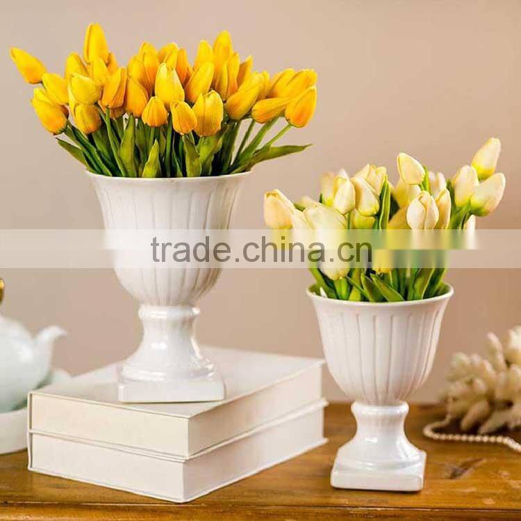 hot sale real touch PU artificial flower mini tulip