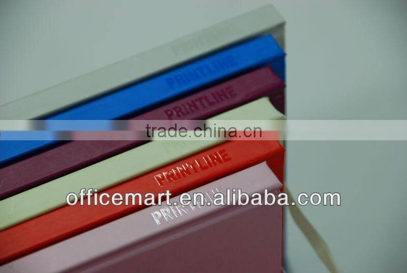 A6 hard cover notebook with UV