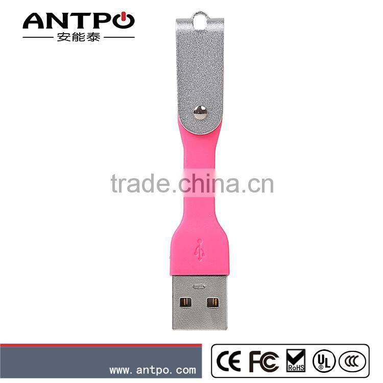 Bendy USB cable keychain charger adapter usb cable