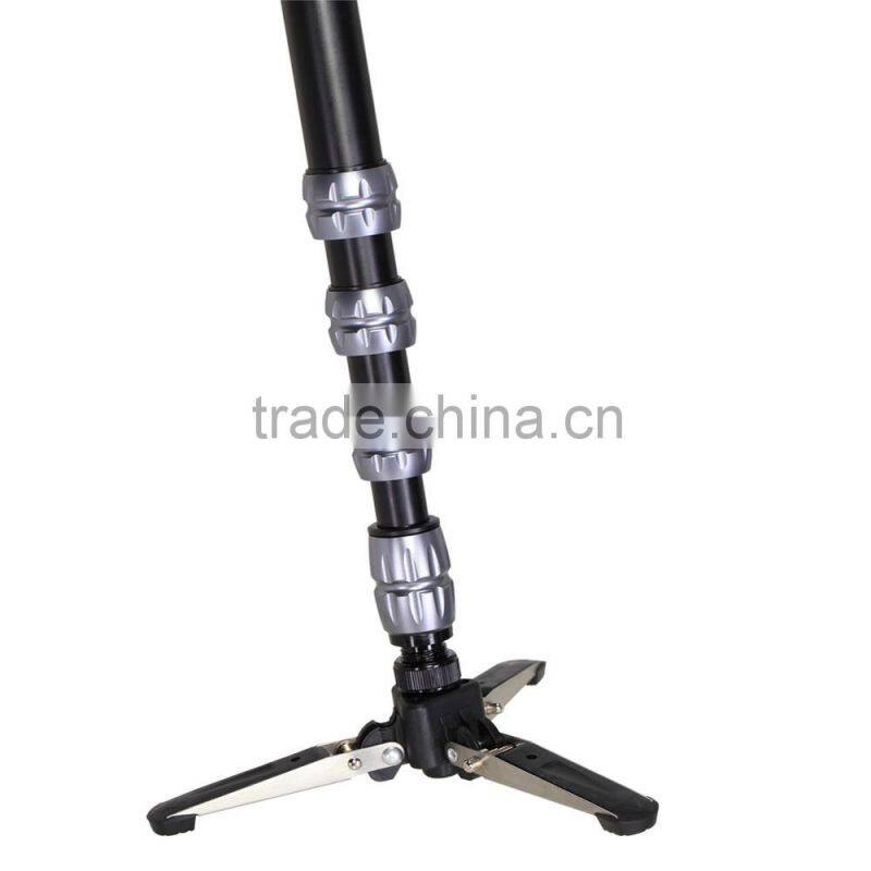 Thor Professional Mini Video Fluid Monopod with 3 foot DVM-314 camera monopod