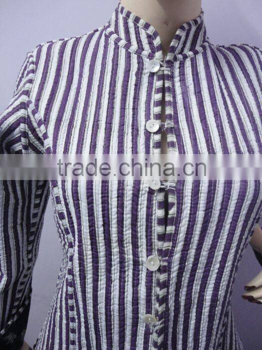 Kantha Jacket Manufactures From India