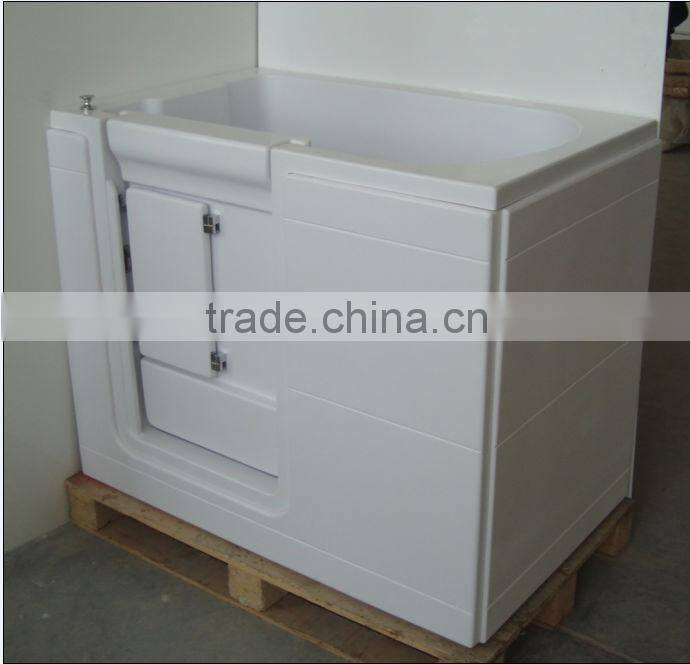 Fiber Reinforce Plastic (FRP) Walk in Bath for Disabled People