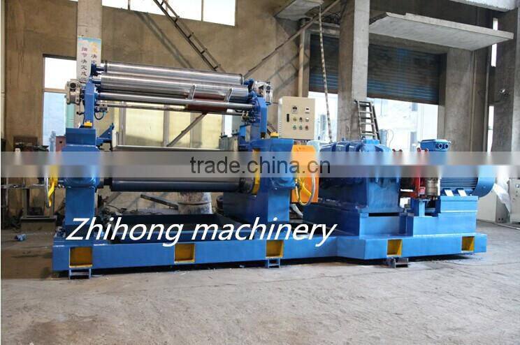 newest type two roll rubber open mixing mill