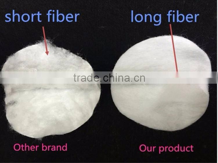 Mendior Face cleaning tool high quality makeup cosmetic cotton pad in box for makeup supplier