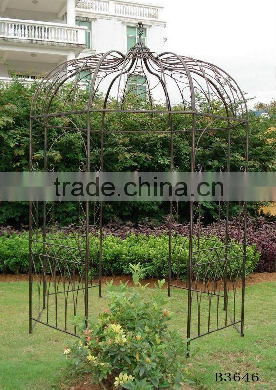 Wholesale original product unprocessed metal outdoor garden gazebo