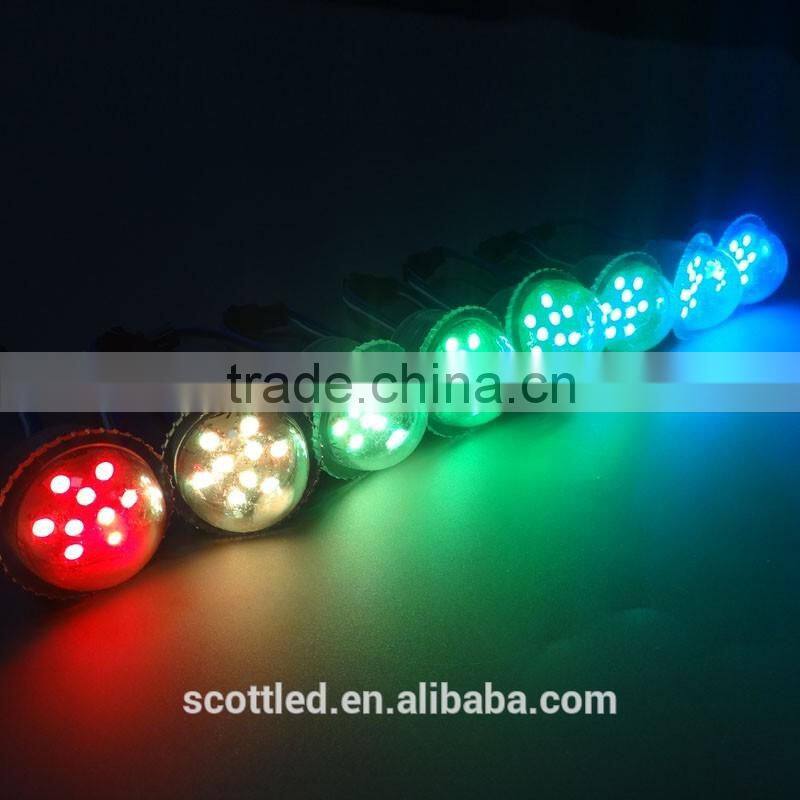Cheap hot-sale 35mm pixel led amusement lights,9 leds