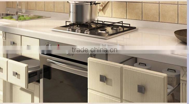 Kitchen Cabinet Design/china PVC Kitchen Cabinet with white color