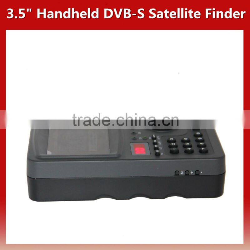 3.5 Inch Handheld DVB-S Signal Satellite Receiver