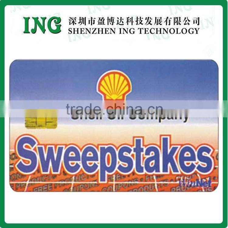 High quality Blank PVC contact IC card