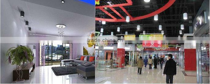 9W 15degree beam angle adjustable led track light 360degree rotateble 180 degree adjustable