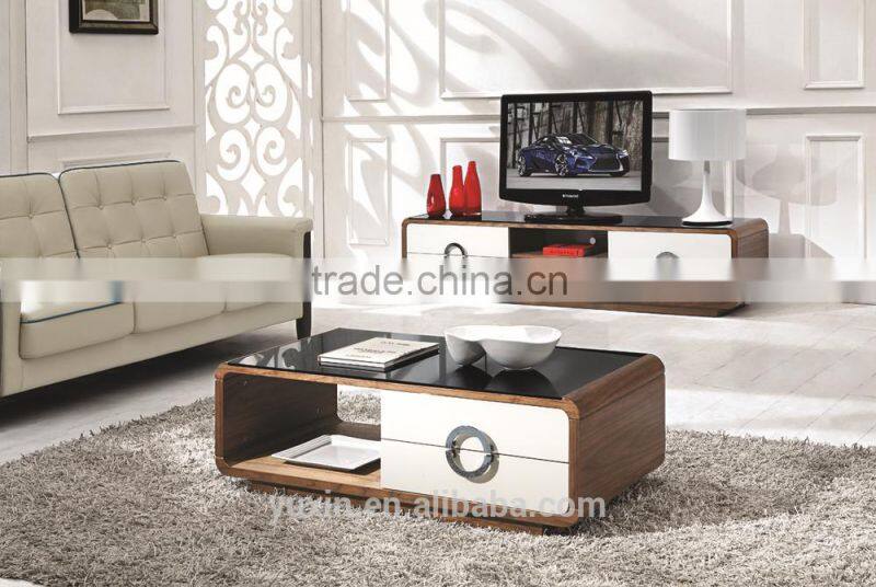 hot sale latest design tv stands wooden furniture from china