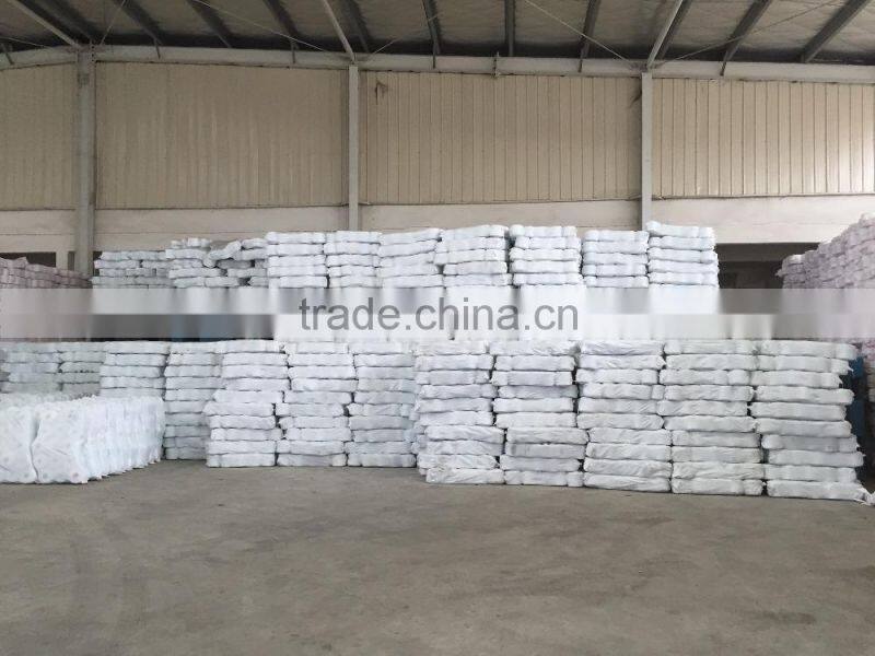 Raw white 30s polyester spun yarn for sewing thread / 100% spun polyester yarn