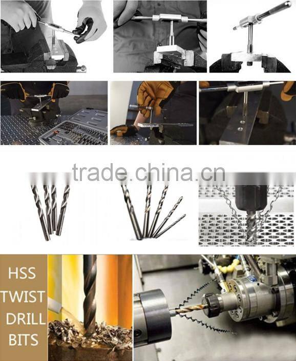 15 Pieces New Fashion Tap and Drill Handing Tools Set Mechanical Engineering Tool Kit