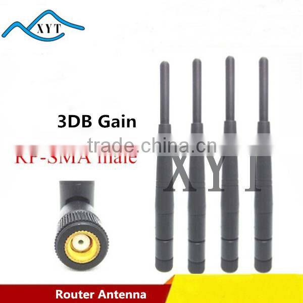 Factory Price Free samples 2.4GHZ wireless 3dbi gain Omni wifi Radar Antenna