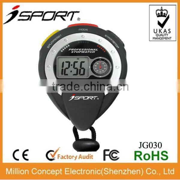 1/100 precision promotional digital stopwatch JG030