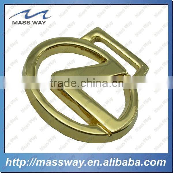 custom fashion 3D zinc alloy brass luggage lock metal bag tag buckle