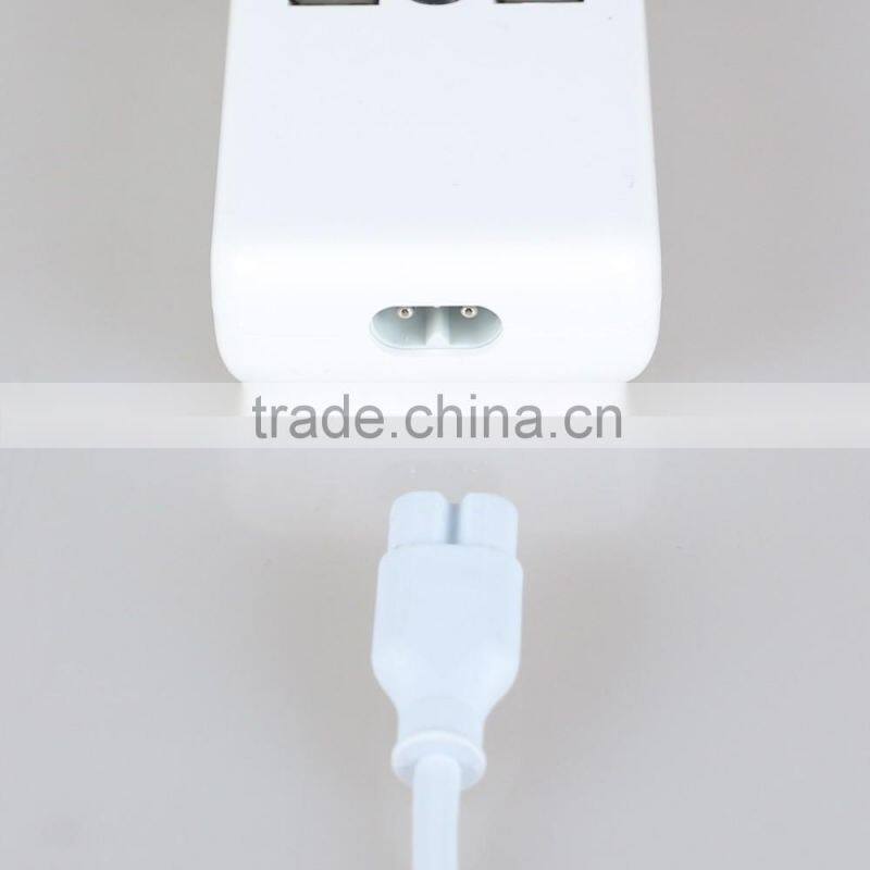 icaber US Plug 6 USB Ports Travel /Home Wall Charger Adapter Outlet USB Slots Charging Extension Power Socket With Switcher