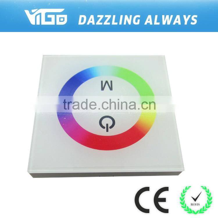 LED RGB RF controller touch remote