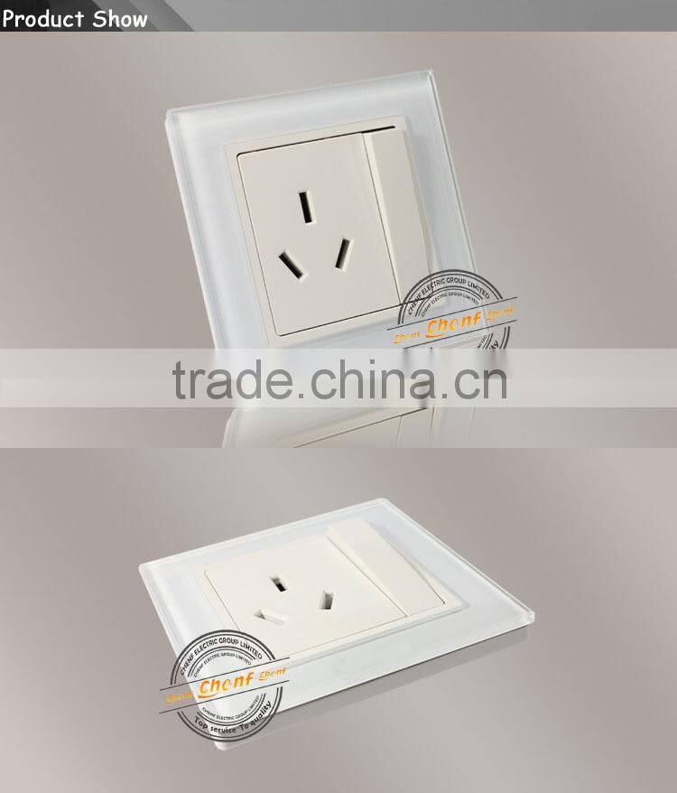 Hot Sell Cheaper 16A Power Single Gang Wall Outlet Socket Switch