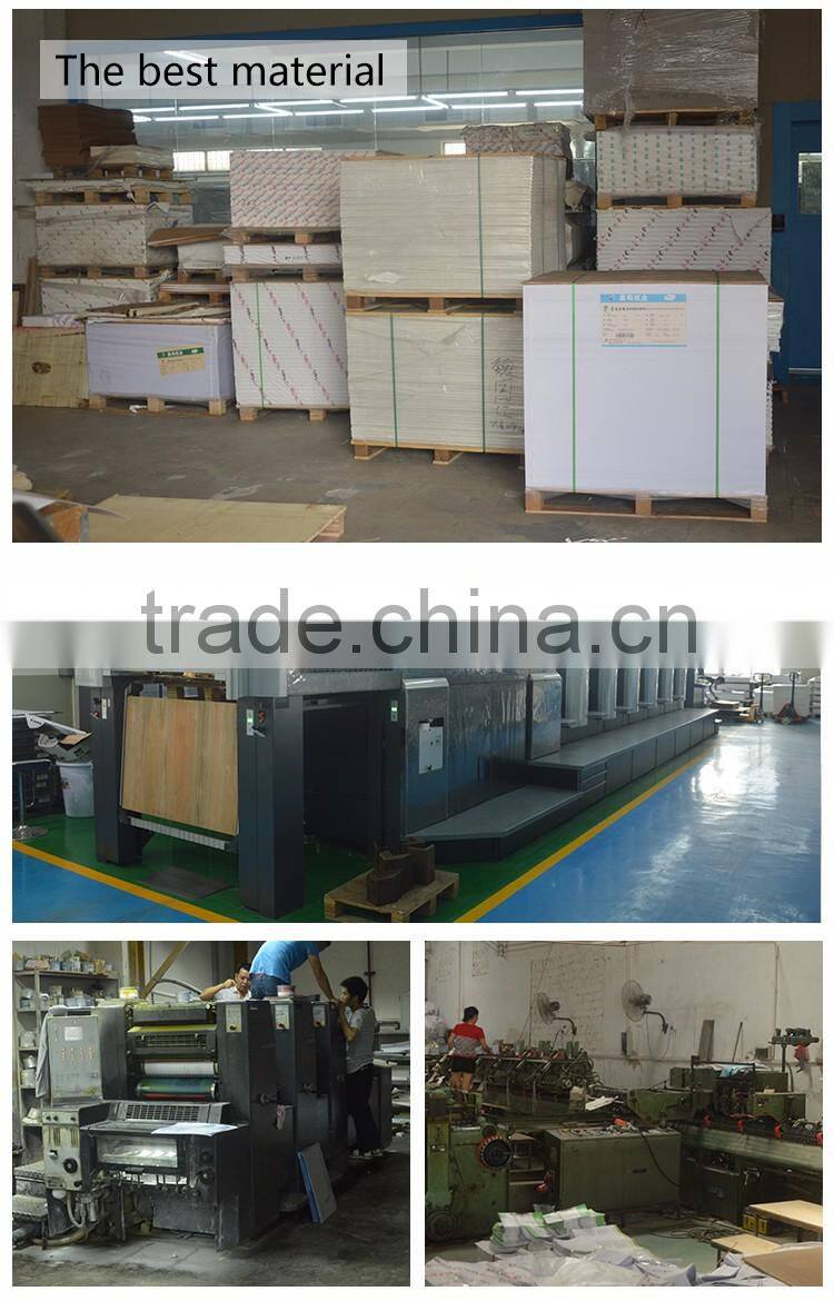 Hot stamping printing special paper wooden box for cosmetics