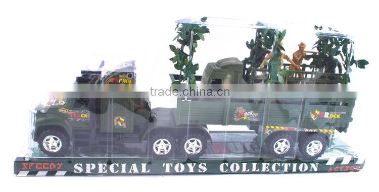 High quality military soldier toy friction plastic trucks for sale