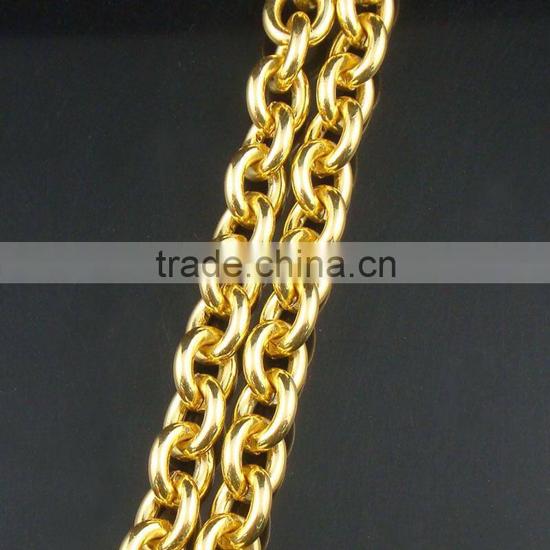 wholesale gold color garment chain