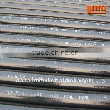no-hub cast iron pipe