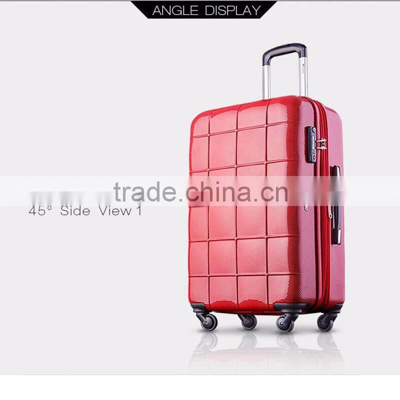 PU Travel Luggage Women Mens Casual Trolley Suitcase Rolling Luggage