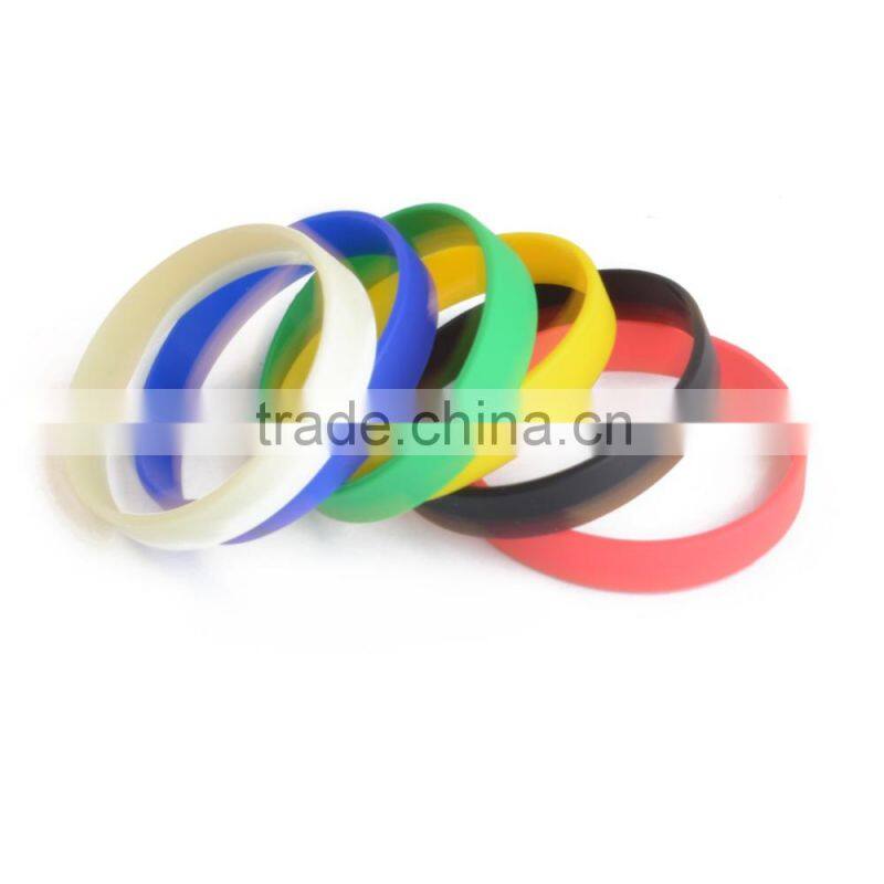 customized logos silicone rubber bands printed silicone band