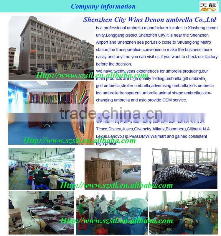 23"8k PVC umbrella transparent white, hook handle rain use straight umbrella