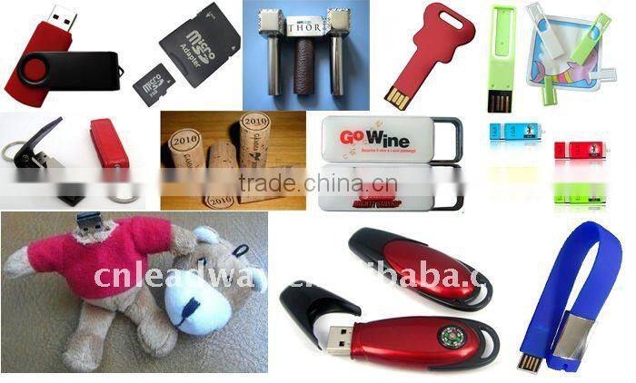 lovely artificial fibre bear usb disk