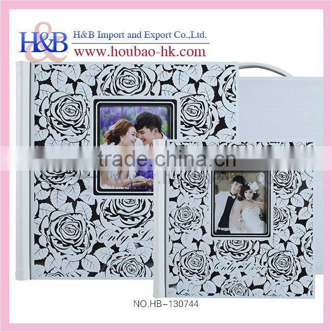 H&B hot sales 12*12,14*14 pvc photo album self-adhesive sheets
