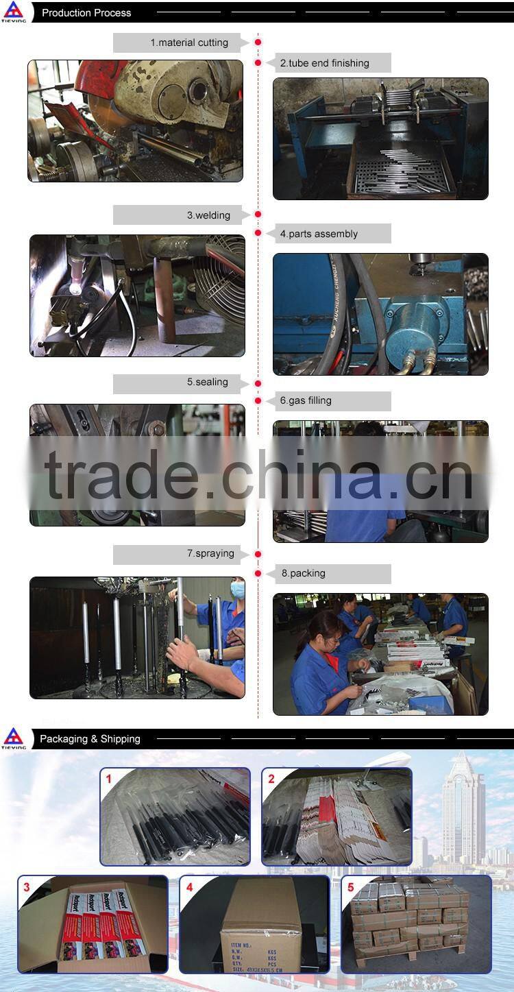 Safety locking shroud gas spring YQ8/18-200-460(a-a)500