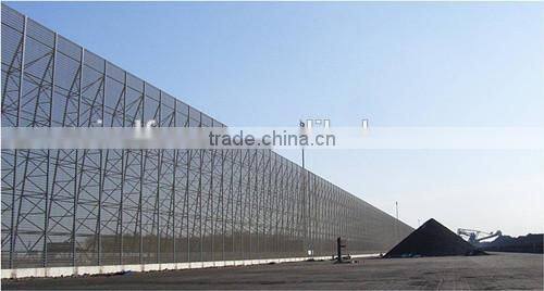 WF-AF006 hot sales prefabricated steel fence for dust control system