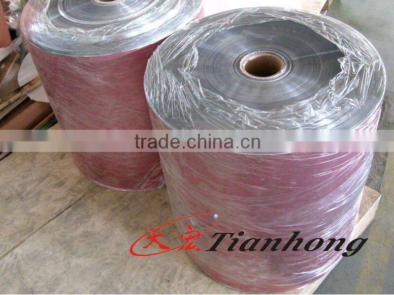 Red color cable insulation laminated Alu polyester foil
