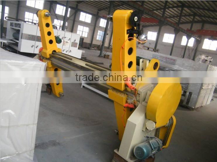 Single facer machine to making corrugated cardboard and carton used corrugated carton box making machine