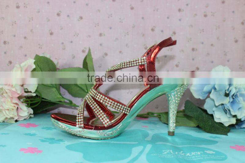 popular ladies evening sandals charming women high heels