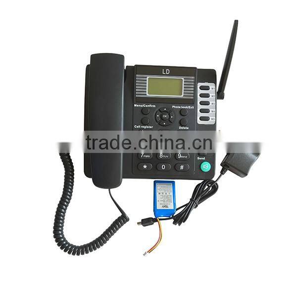 Hot sale Power Supply Wireless fixed phone with sim card slot