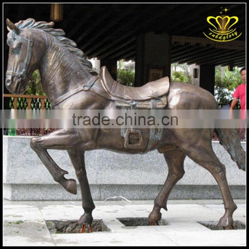 Animal horse bronze arts and crafts garden decorative sculpture garden