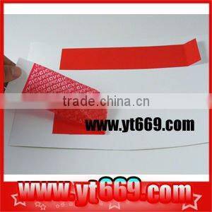 hot stamping hologram entrance ticket printing