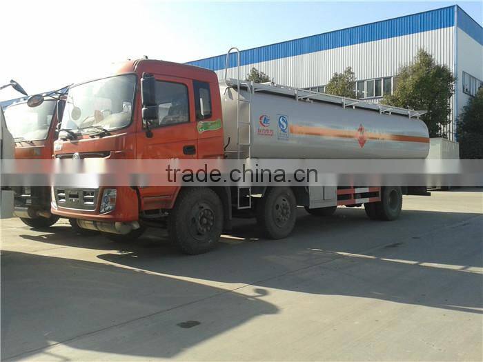 DONGFENG 14T chemical tanker truck chemical truck dimensions 6x2 DONGFENG heavy duty