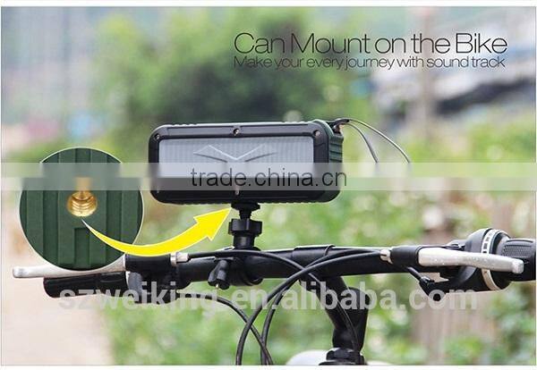 Outdoor Wireless Speakers 10W Drivers Bluetooth 4.1 Speaker with Bass , Waterproof/Dustproof/Shockproof