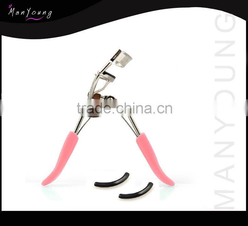 pink colored eyelash curler/heated eyelash curler/hot sale eyelash curler