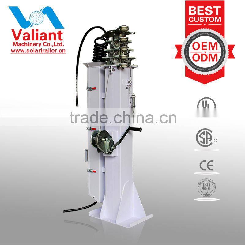 Mobile Telecommunication Tower and Telescopic Antenna Mast