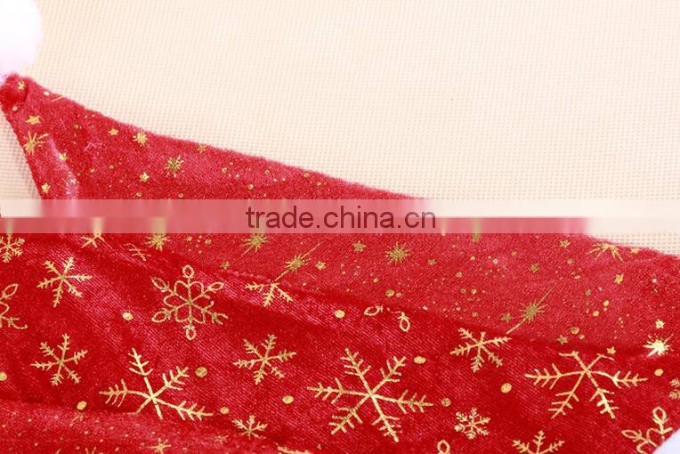 christmas decoration yiwu Snowflake Christmas hats ideas